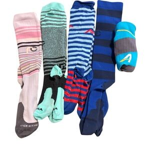 Colorful Striped Women's Casual Socks Set